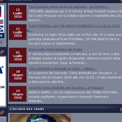 Pescara Crabs