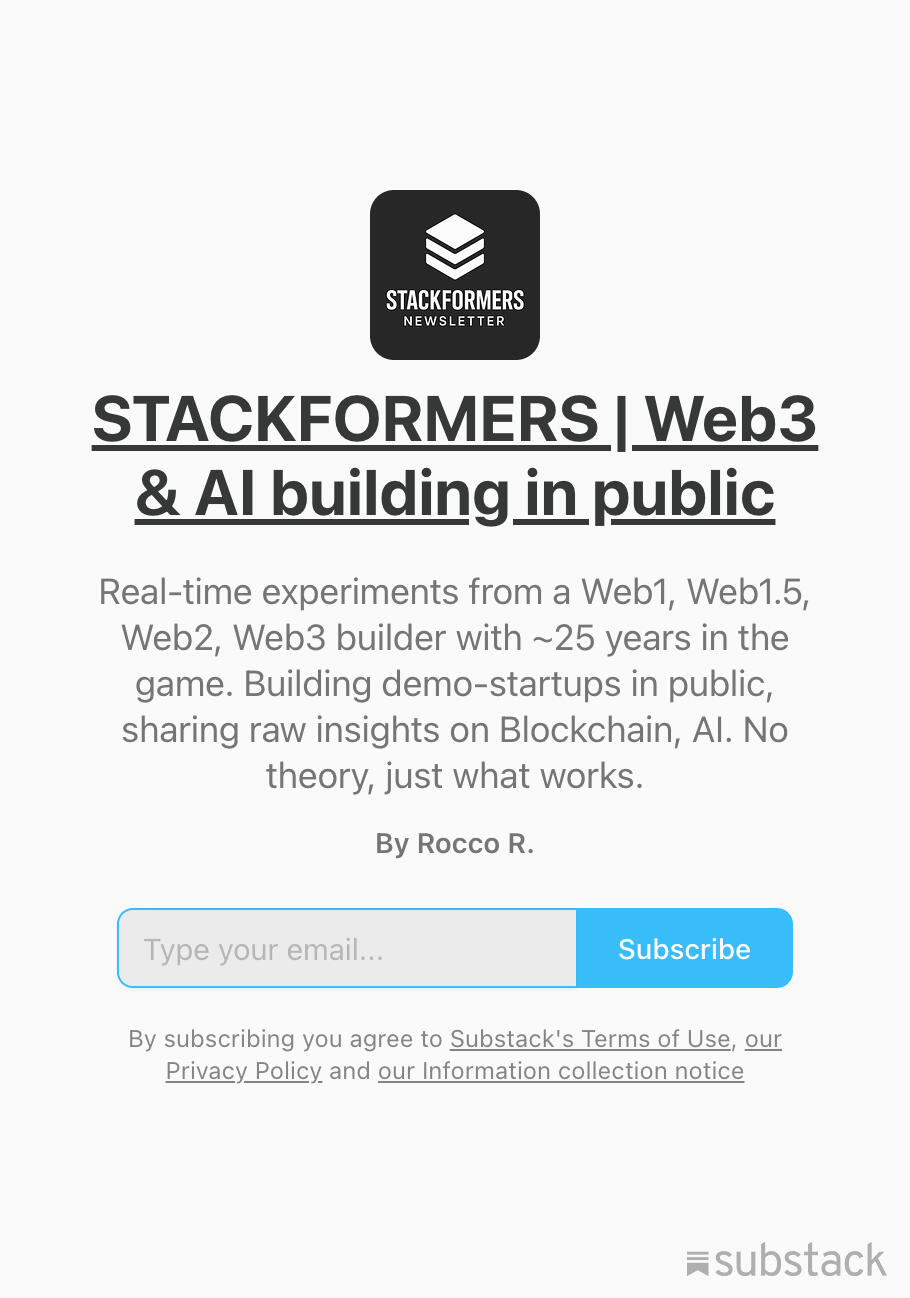 STACKFORMERS blog and Newsletter